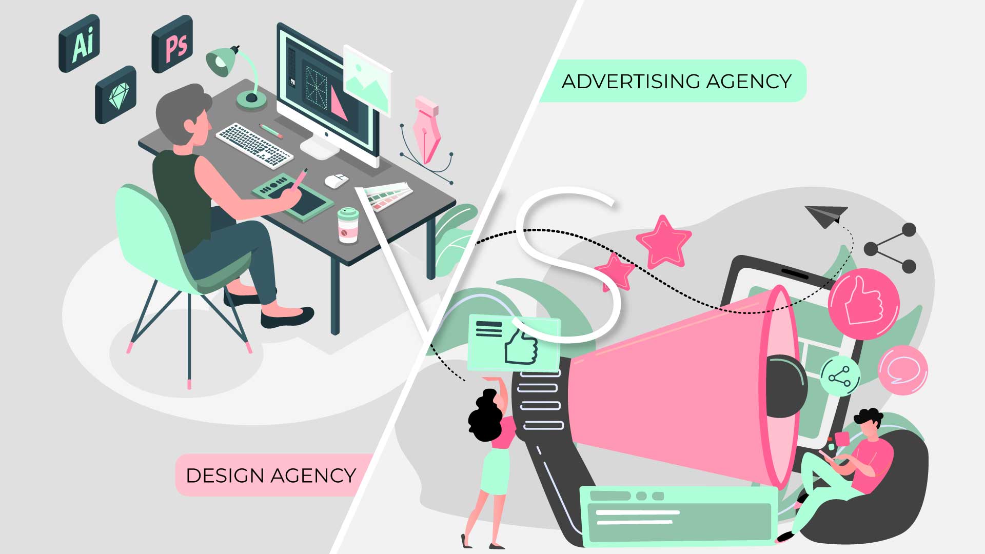 Understanding the Difference between Design Agency and Advertising/Marketing Agency